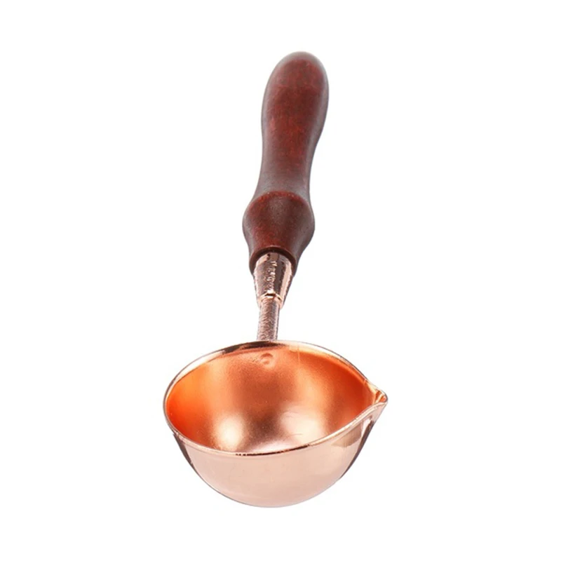 2PCS Wax Seal Stamp Wax Seal Beads Sticks Warmer Wax Sticks Melting Glue Furnace Spoon Stove DIY Crafts Tool