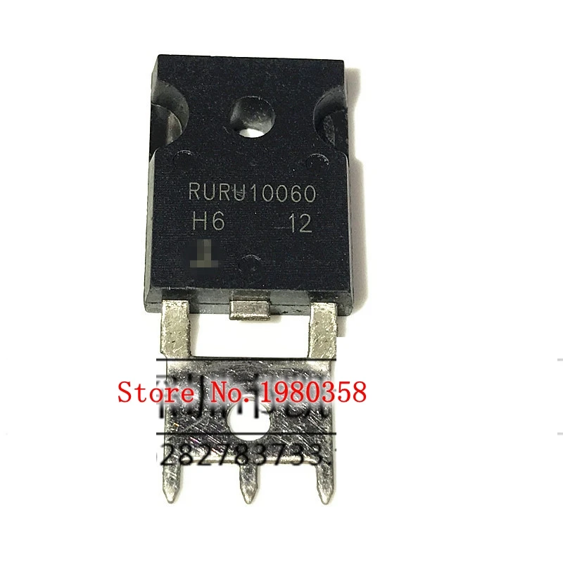 RURU10060 диод Ультра быстрый 600 V 100A TO218|Реле| |
