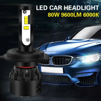 

Car Led Headlight LED Fog Light High Power LED Headlight Bulbs Lighting Assembly H4/HB2/9003 Mini8 Universal