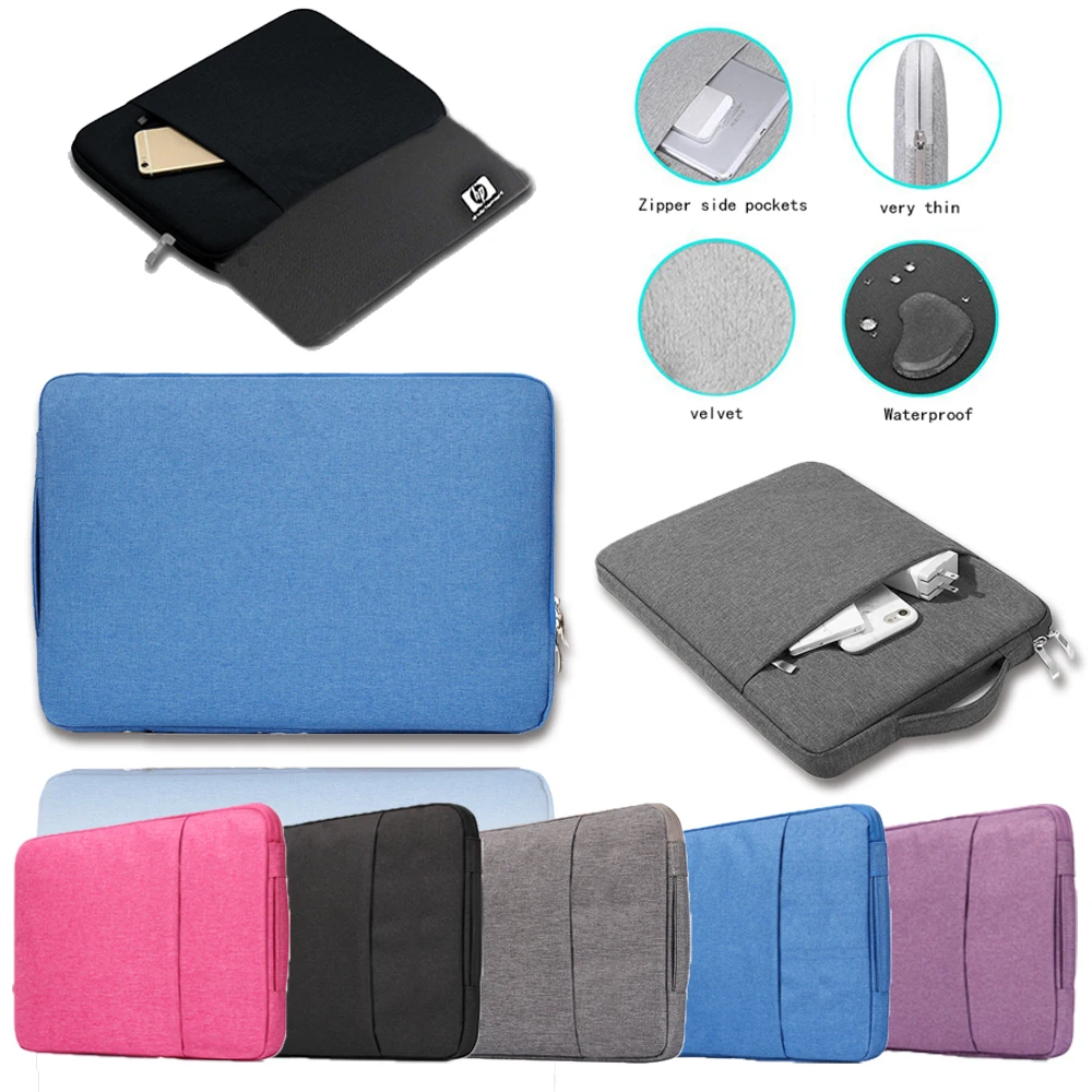 

Zipper Waterproof Laptop Bag Sleeve Case Cover for HP ENVY 13/x2/x360/Pavilion 11/13/15/Pavilion X360 Notebook Pouch Laptop Bag