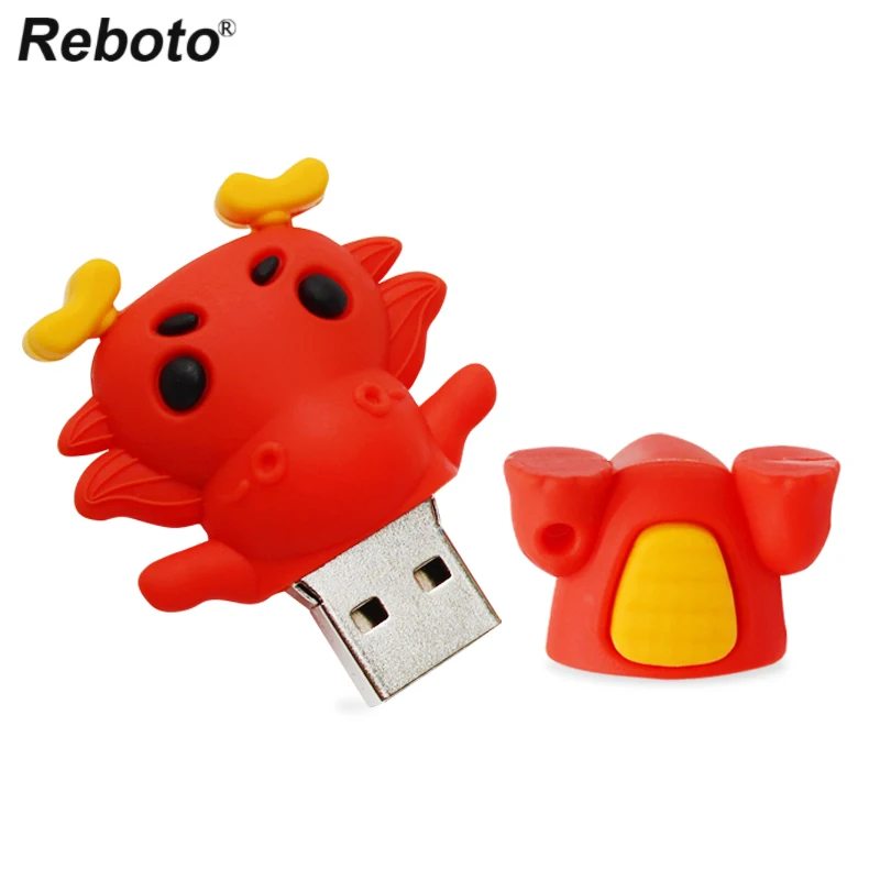 Мини фигурка USB флэш накопитель мультяшная силиконовая карта памяти 64 ГБ 32 16 8