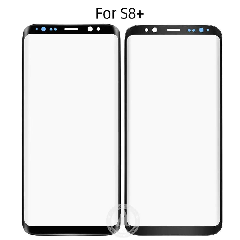 ORI с OCA внешняя стеклянная передняя панель для SAMSUNG Galaxy S8 S8 Plus Сенсорная панель S9 S9 Plus Galaxy S10 S10 Plus Note 8 9 10 - Цвет: S8 Plus