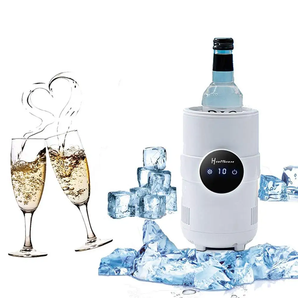 Rapid Cooling Cup Beer Juice Beverage Water Cooler Warmer with Touch