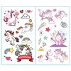 10pcs Cute Color Unicorn Tattoo Set Face Temporary Tattoo Child Tattoo Sticker Body Tatoo for Kids Safe Tattoo Children Tattoos ► Photo 2/6