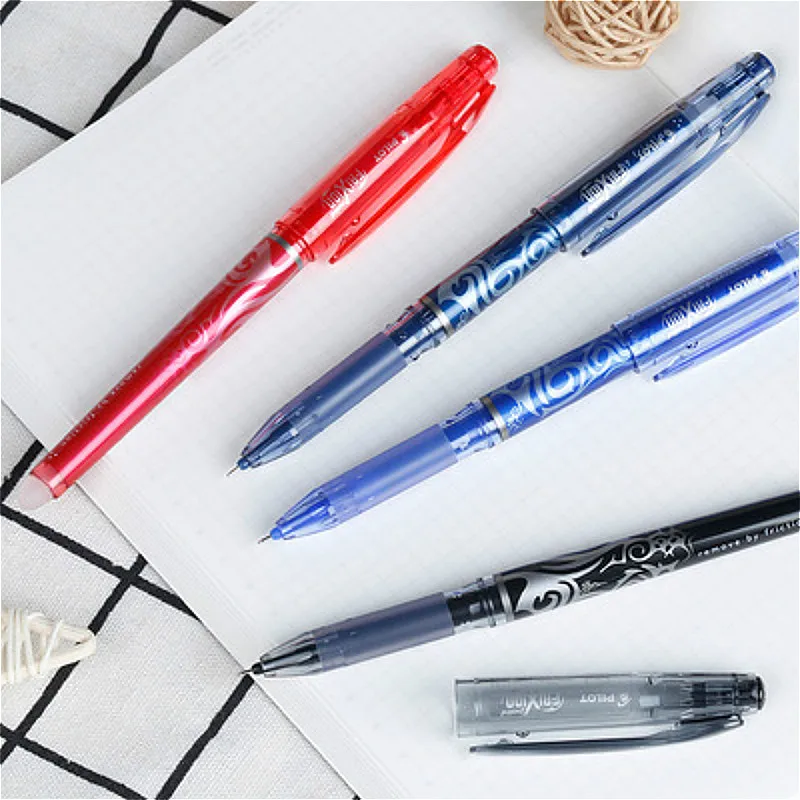 

1piece Color Erasable Ballpoint Pen Twinkle High-quality Novel Is Red Blue Ink Blue And Black A Magical Writing Neutral Pen