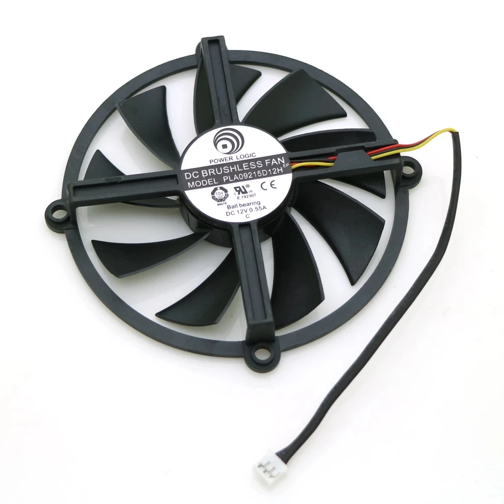 PLA09215D12M PLA09215D12H 12V 0.55A Dataland HD5850 HD5870 HD5830 ׷ ī ð 