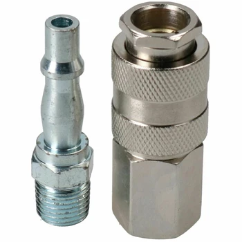

Hose Connector Air Fitting Convertor Adapter Airline Valve Zinc Plated