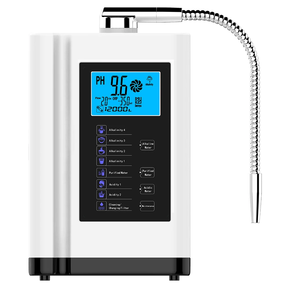 Alkaline Water Ionizer hydrogen generator Machine Purifier Produces pH 3.5-10.5 Acid water Filter system for Home | Бытовая техника