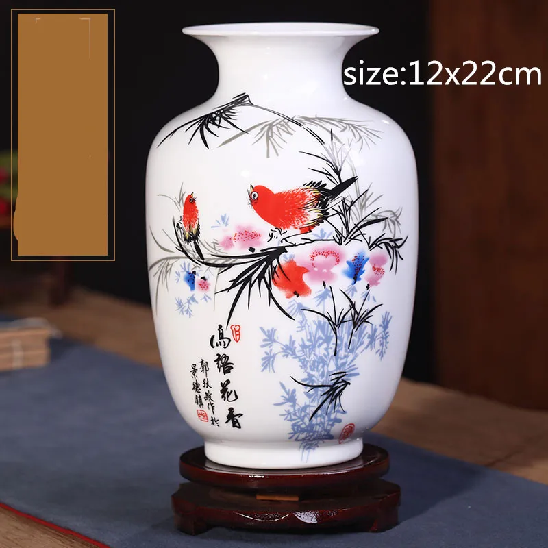 Стиль керамическая ваза гидропоника завод гостиная винный шкаф офисная фотостудия модные украшения для дома WSHYUFEI