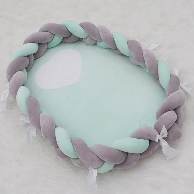 80*50 см портативная детская кроватка гнездо дорожная кровать складная из хлопка