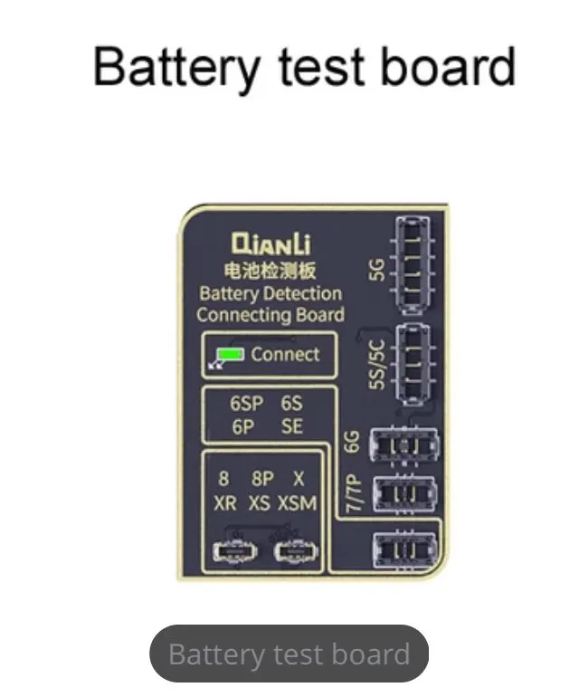 QianLi iCopy ЖК-дисплей сенсорный вибрирующий двигатель eeProm инструмент для передачи для iPhone части icluding lcd сенсорный вибрирующий двигатель a - Цвет: Battery board