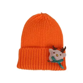 

2020 New Adult Kids Winter Christmas Knit Beanie Cap Cute 3D Cartoon Santa Toy Skull Hat