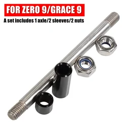 Front Wheel and Fork Axle for Electric Scooter (FOR ZERO 9)