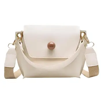 

Women Handbags Classic Delicate Women Solid Color Shoulder Crossbody Bags PU Leather Fashion Messenger Handbag