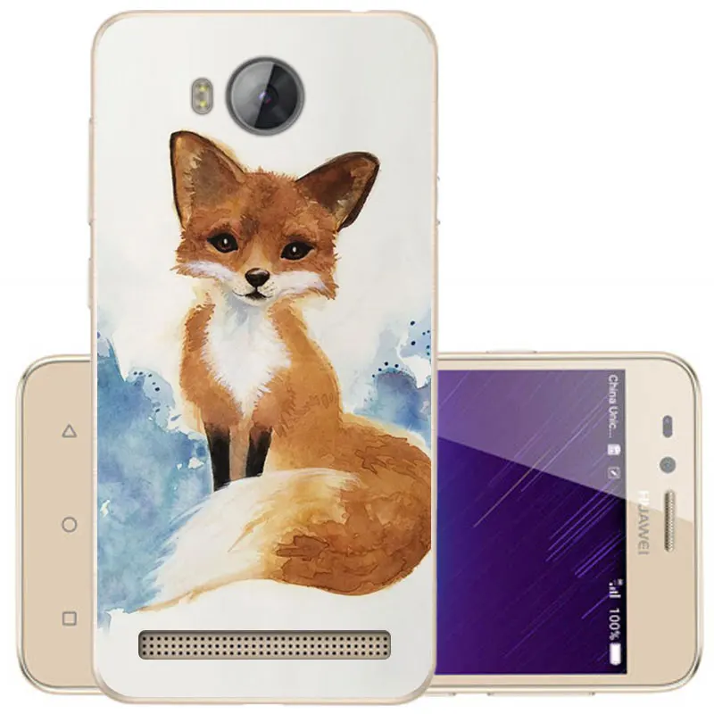 CROWNPRO чехол для huawei Y3 II, мягкий силиконовый чехол с рисунком для huawei Y3 II, чехол для телефона Y3 2/Y3II-U22/LUA-U22/Lua-L21 - Цвет: QHL