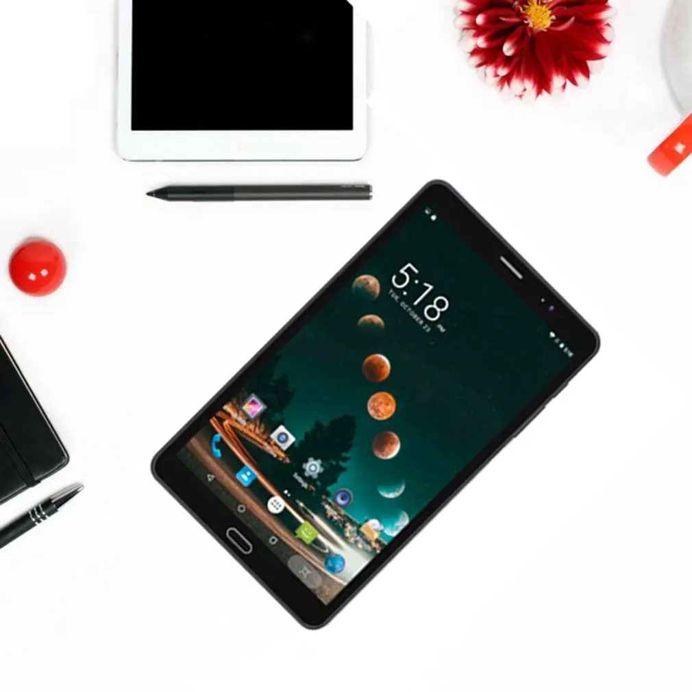 8 дюймов 4G LTE телефонные звонки Планшеты Android 6,0 Четырехъядерный 4G+ 32G планшетный ПК Встроенный 3G Две sim-карты ноутбук таб