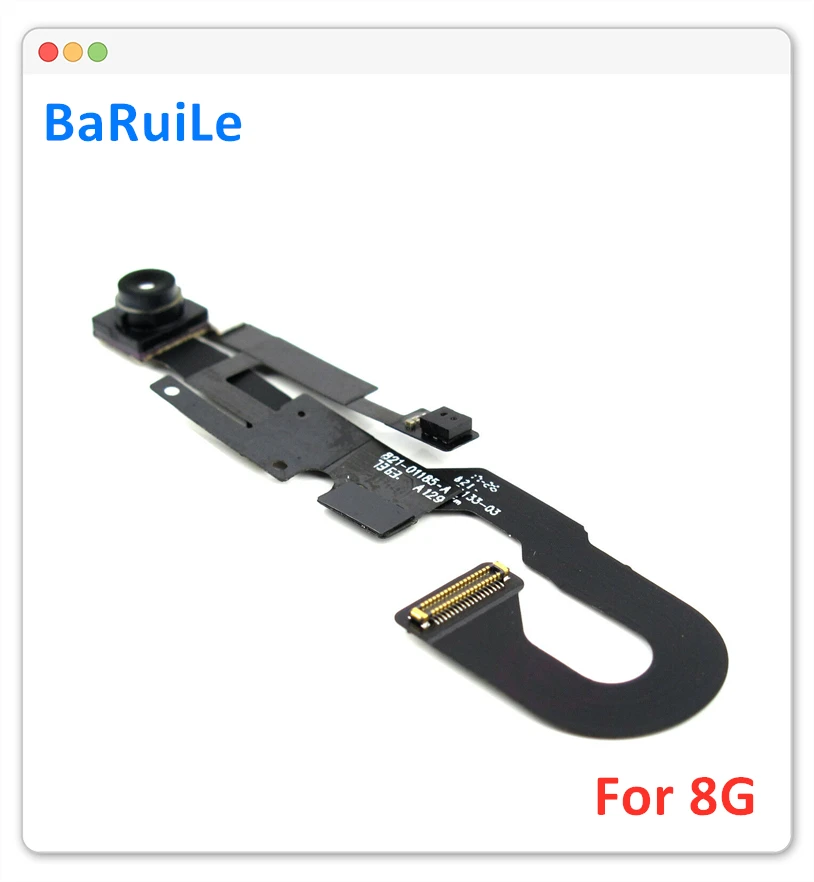 

BaRuiLe 1pcs Small Front Camera for iPhone 8 Plus 5.5'' 8G 8Plus With Sensor Light Proximity Flex Cable Facing Cam Replacement