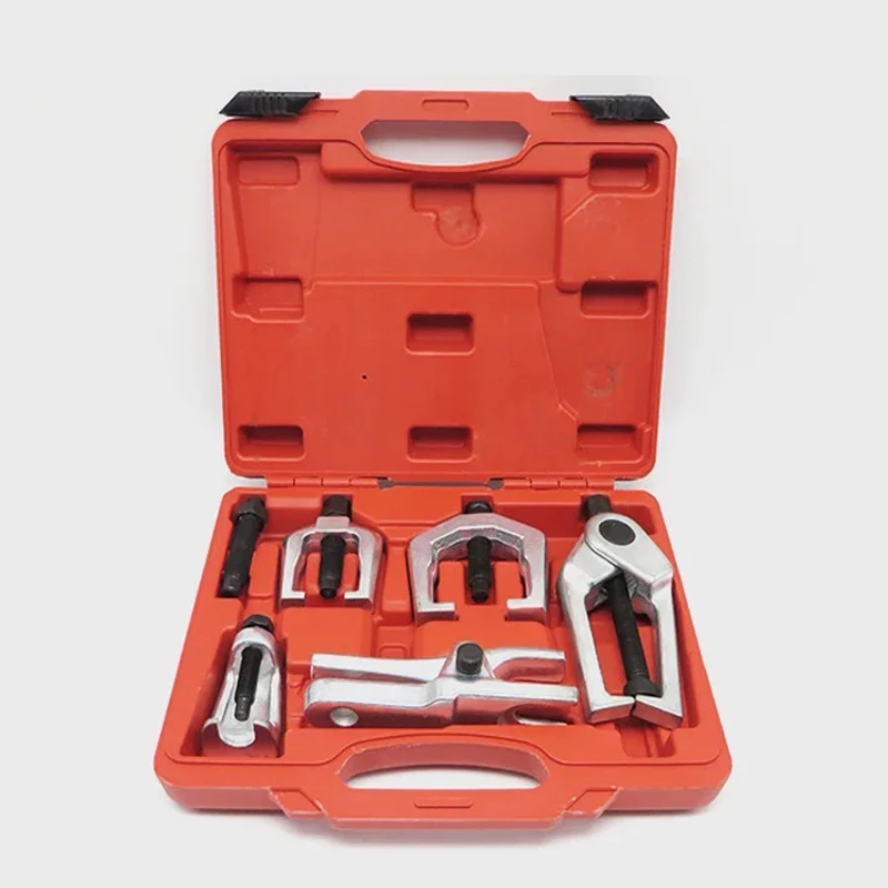 

5 in 1 Front End Service Tool Kit Removers Press Type Ball Joint Tie Rod Pitman Arm Puller Ball Joint Separator Car Repair Tools