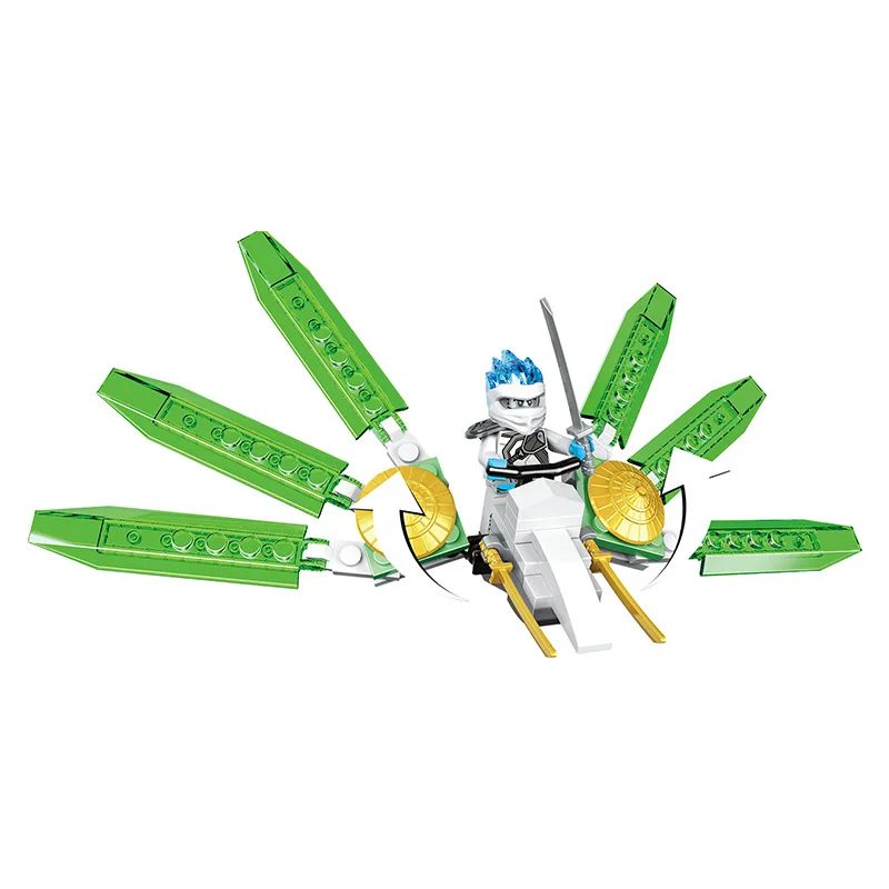 Günstige Neue Ninja Serie Ziegel Lloyd ist Titan Mech Kompatibel Legoingly Ninjagoing Bausteine Spielzeug für Kinder Weihnachten Geschenk