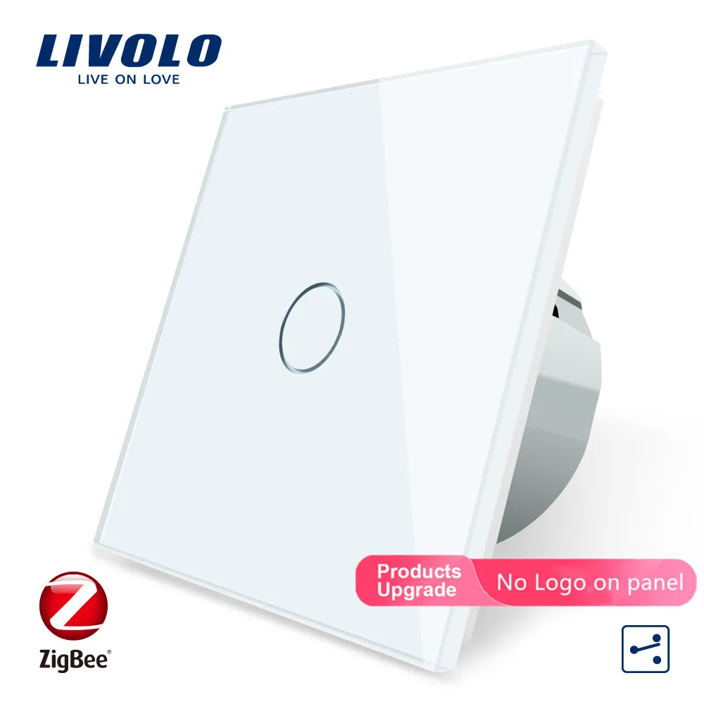 Livolo ZigBee умный дом wifi переключатель Беспроводная интеллектуальная Автоматизация 2 способа управления приложением, работает с google home, aleax, echo, без логотипа