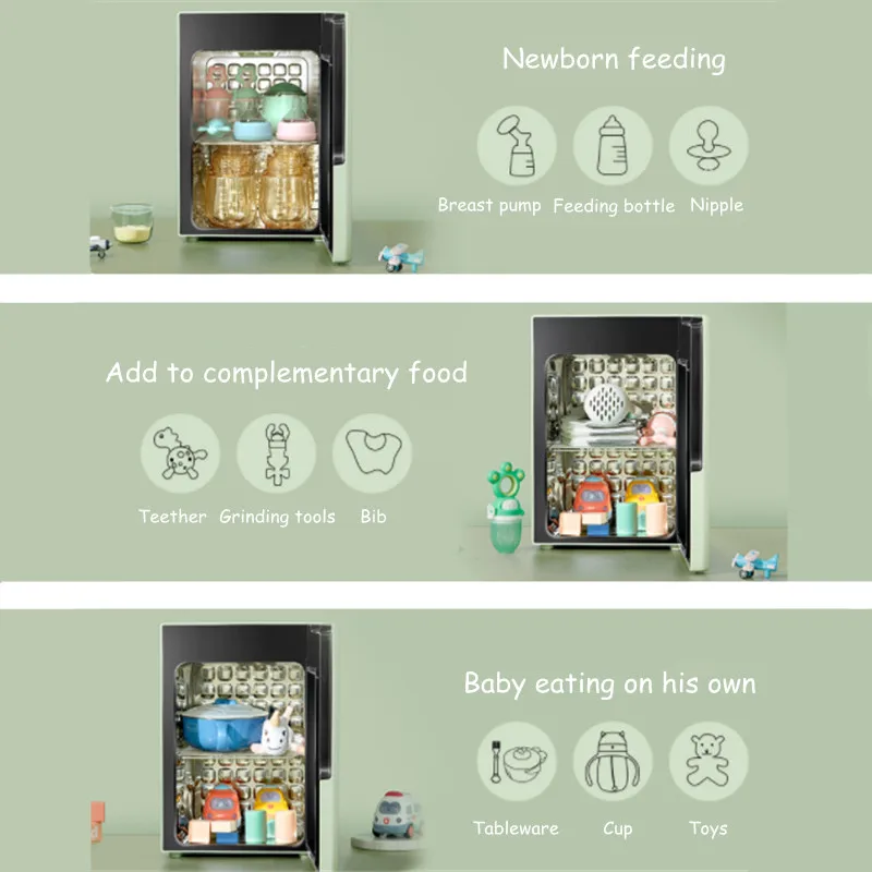 10L UV Sterilizer Baby Bottle LED Mercury-Free Lamp Beads Baby Bottle Sterilizer Dryer Cryogenic Disinfection UV Sterilizer Box 10L UV Sterilizer Baby Bottle LED Mercury-Free Lamp Beads Baby Bottle Sterilizer Dryer Cryogenic Disinfection UV Sterilizer Box