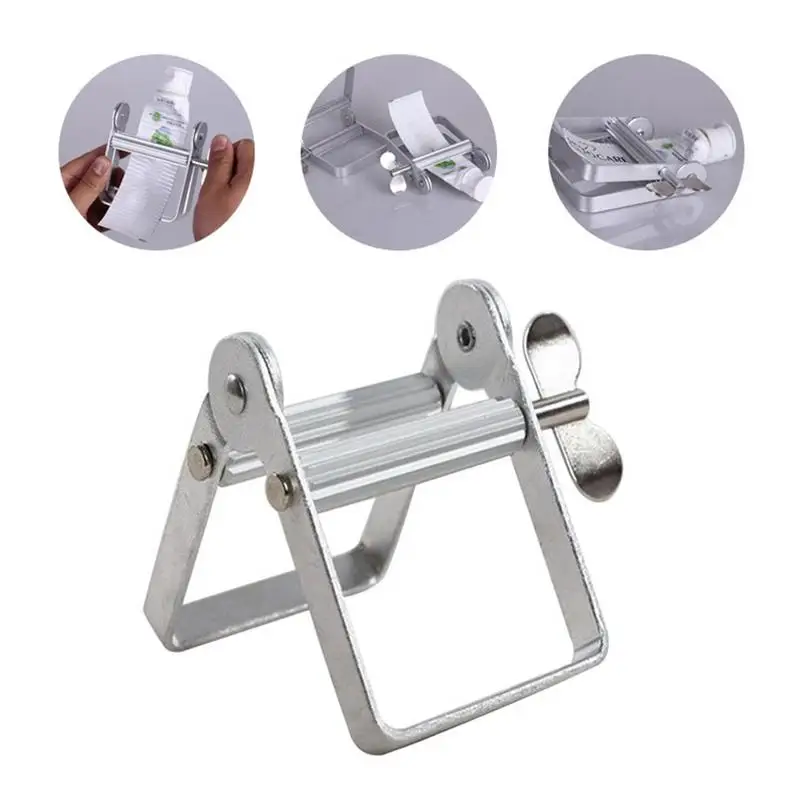 

Metal Toothpaste Squeezer Toothpaste Dispenser Roller Oil Paint Extruder Aluminum Tube Squeezer Cosmetics Tube Wringer Escurrido