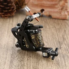 2019NEW полный набор татуировки для начинающих 4 профессиональная машина чернила источник питания Иглы ручки Советы Аксессуары для татуажа базовый набор