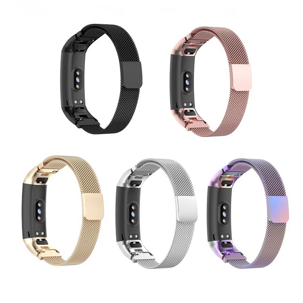 Новый браслет Миланская петля для Huawei Honor Band 5/4ENC стандартная версия зеркальные