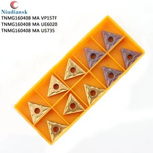 100% оригинальная TNMG160408 MA VP15TF UE6020 US735 карбидная вставка внешние