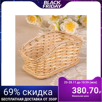 

Napkin holder "Braid" 12x7x6 cm, willow 3581012