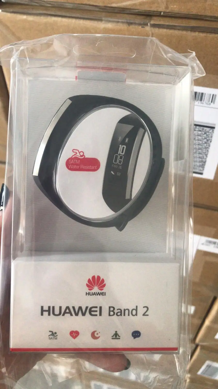 Huawei Band 2 глобальная версия все-в-одном трекер активности умный фитнес-браслет многоспортивный режим пульса 5ATM водонепроницаемый