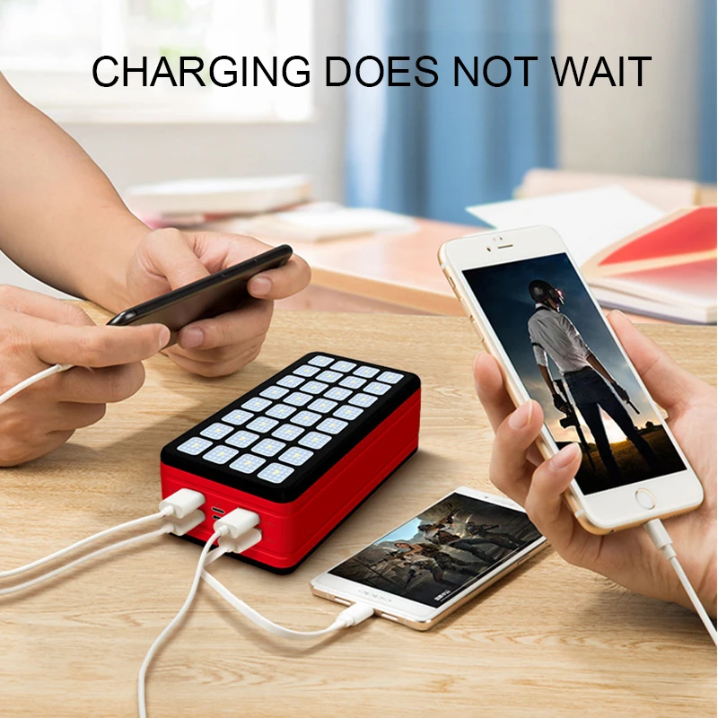 charging bank 99000mAh Solar Power Bank Portable Charging Large Capacity with LED Light External Battery for Xiaomi Samsung Iphone best power bank for mobile