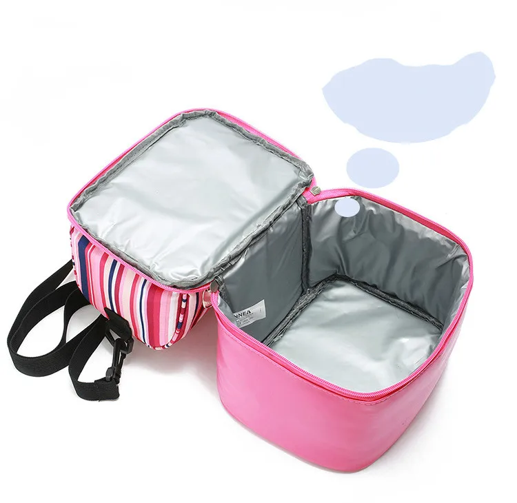 Insulated Lunch Box Leak-proof Cooler Bag Thermal Lunch Tote for Men Women Picnic Food Wine Bag Cooler Box