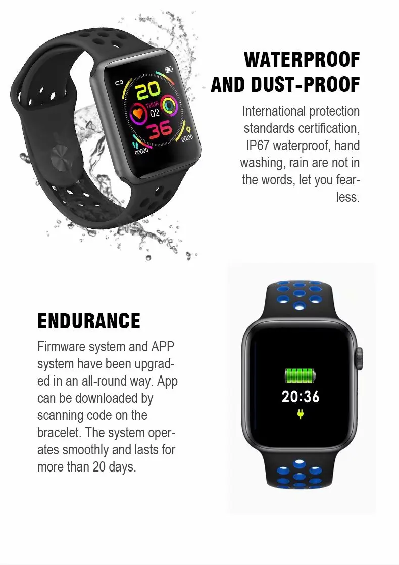 W5 bluetooth смарт браслет пульсометр Смарт часы для мужчин фитнес спортивные apple watch wo