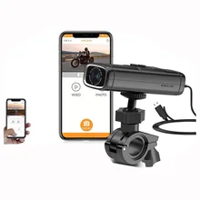 Sameuo – caméra de tableau de bord pour moto Q1, DVR F1440P, avec Novatek IP67, étanche, commande via application WIFI intégrée et vision nocturne
