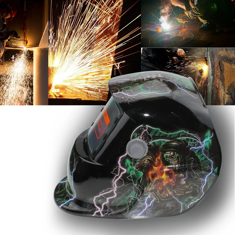 

2018 New Pro Solar Welder Mask Auto-Darkening Welding Helmet Pattern Magician