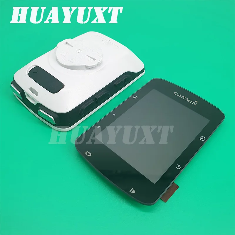 Schermo Lcd Da 2.4 "Pollici Con Touch Screen Per Garmin Edge 520 Bicyle Speed Meter Display Lcd Completo Parti Di Ricambio Con Cover Posteriore