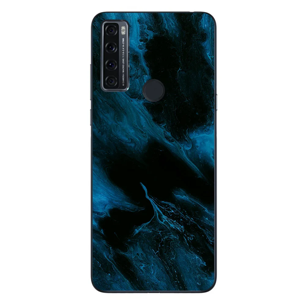 Phone Bags & Cases For TCL 20 SE 2021 6.82 inch Cover Soft Silicone Fashion Marble Inkjet Painted Shell Bag flip cover Cases & Covers