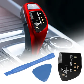 

M Performance Sticker Car Shift Knob Panel Gear Button Cover Emblem For BWM Series X1 X3 X5 1 Series 3 Series 5 Series 7 Series