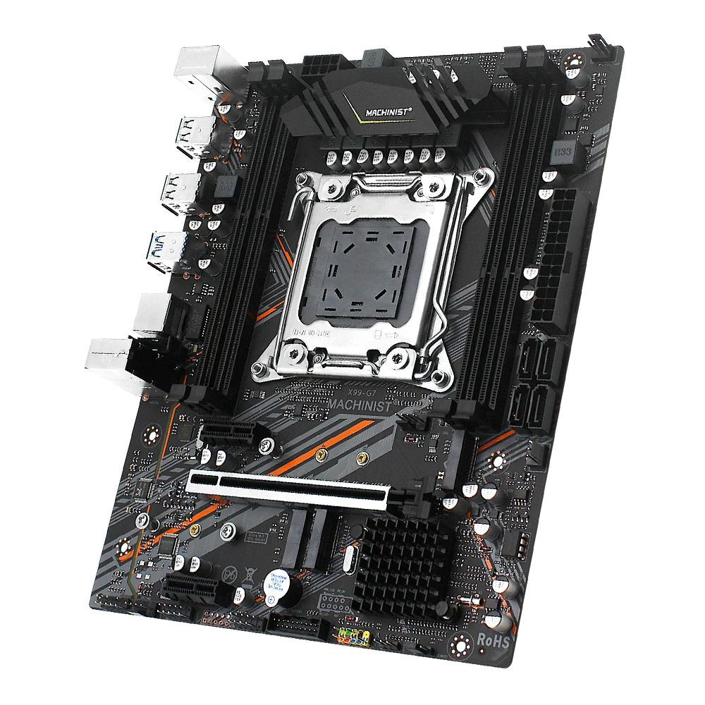 Machinist X99-placa base de cuatro canales, compatible con LGA 2011-3 CPU DDR3 ECC/Memoria de NON-ECC Intel Xeon E5 V3 y V4, procesador x99-G7 - Imagen 6