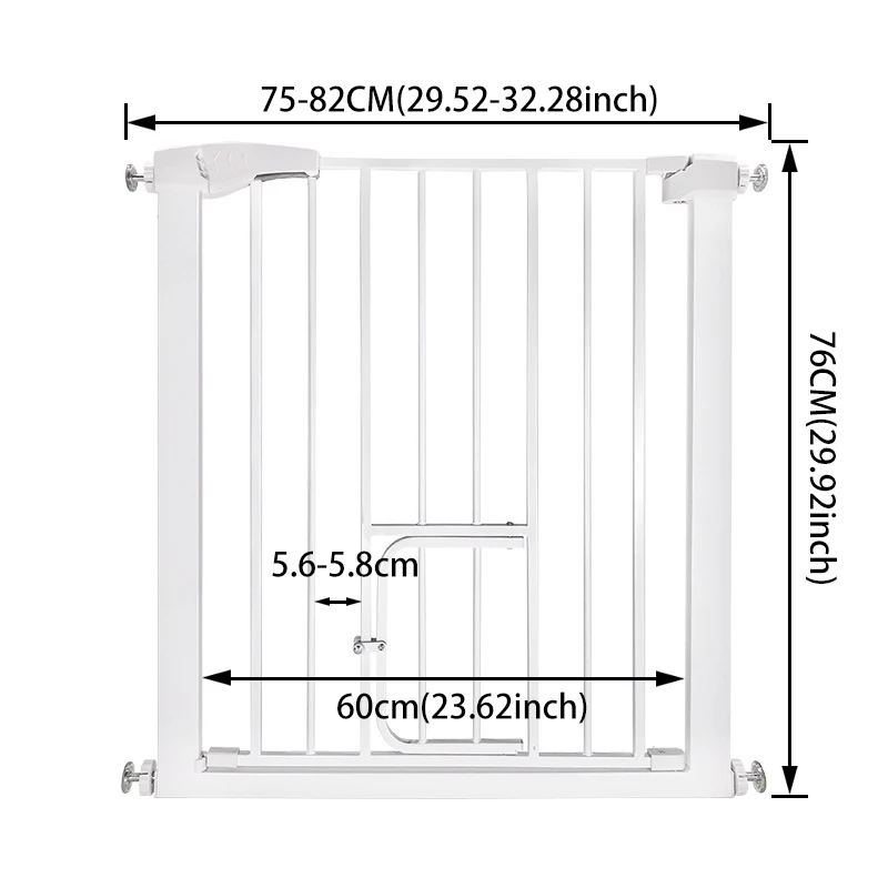 Регулируемые ворота безопасности для детей, забор для питомцев, собак, кошек, маленьких автономных дверей, защита для безопасности, лестницы, Детские ворота безопасности