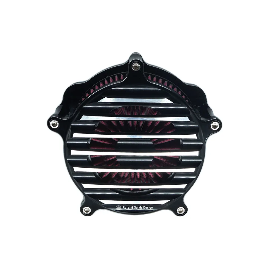 RSD Nostalgia Venturi Intake Air Cleaner Filter for Harley XL Sportster 883 1200 Softail Dyna Touring Big Twin Cam FLT FLST FXDL