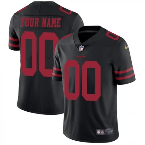 Men Молодежная детская Быстрая Сан-Франсиско высокое качество 49ers заказной Джерси - Цвет: Men