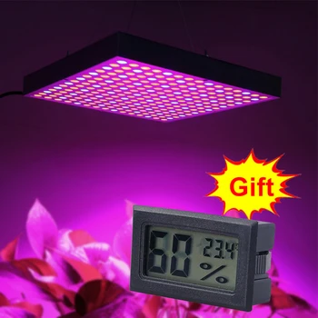 

Indoor Led Grow Light 1000W Phyto Lamp For Plants Full Spectrum Growth For Grow Tent Plant Seedling With Thermometer Hygrometer
