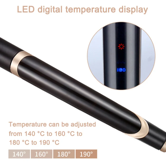 Нано керамический выпрямитель для волос, бигуди, инфракрасный Уход за волосами, для дома, для путешествий, JS11