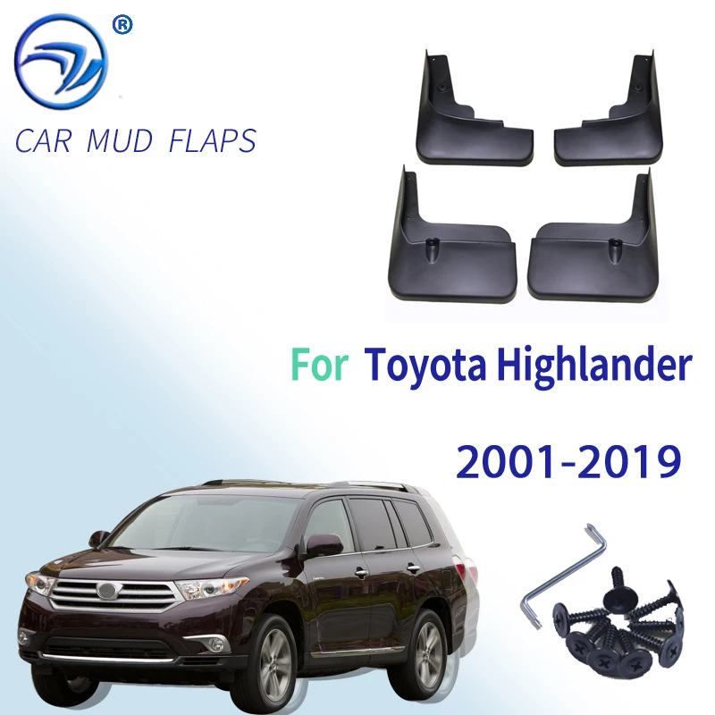 Toyota Highlander Kluger 2001 2019 Mudflaps Mud 