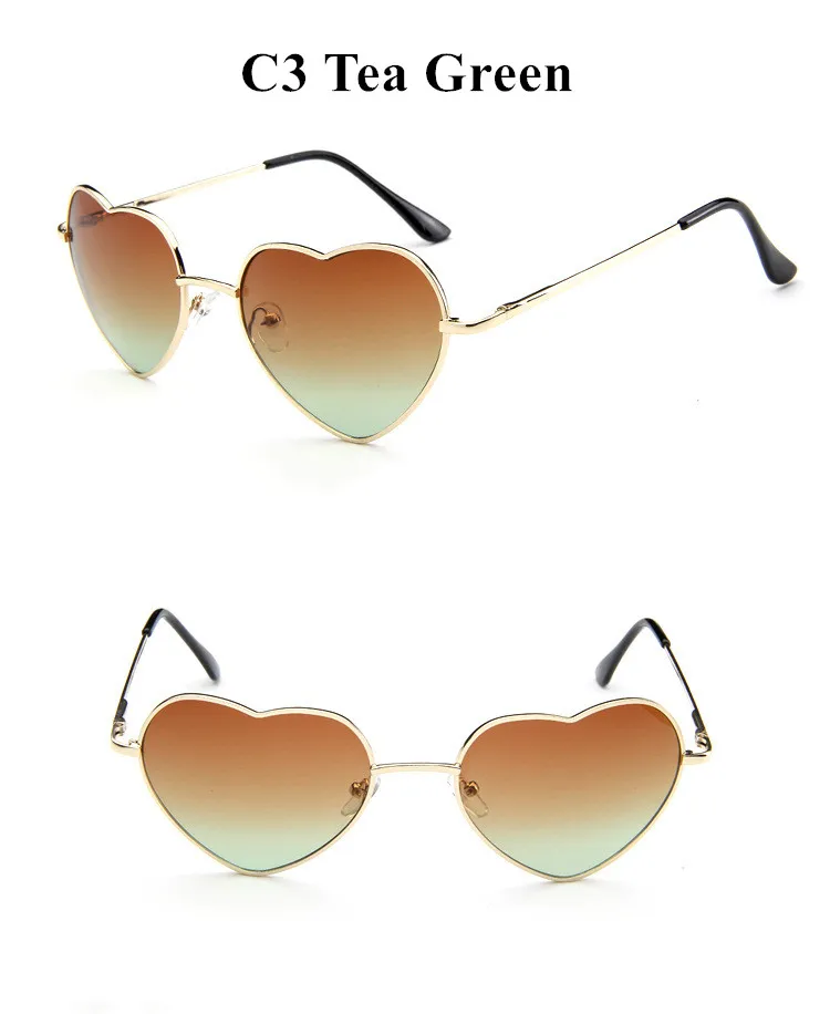 oversized square sunglasses Love Heart Shaped Sunglasses Women Luxury Cat Eye Sun Glasses Ladies Sexy Sweet Designer Candy Mirror Lens Eyewear UV400 cute sunglasses