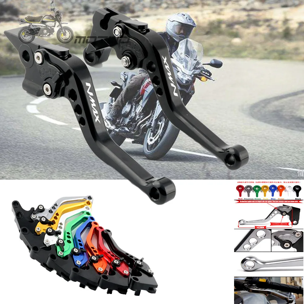 

FOR YAMAHA NMAX 155 NMAX155 NMAX 125 NMAX 150 N-MAX 125 155 2015-2019 accesorios para motocicleta corto izquierdo derecho las p