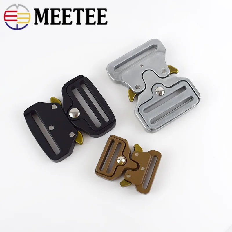 Meetee 1 шт./4 шт. металлические открывающиеся пряжки для наружного ремешка