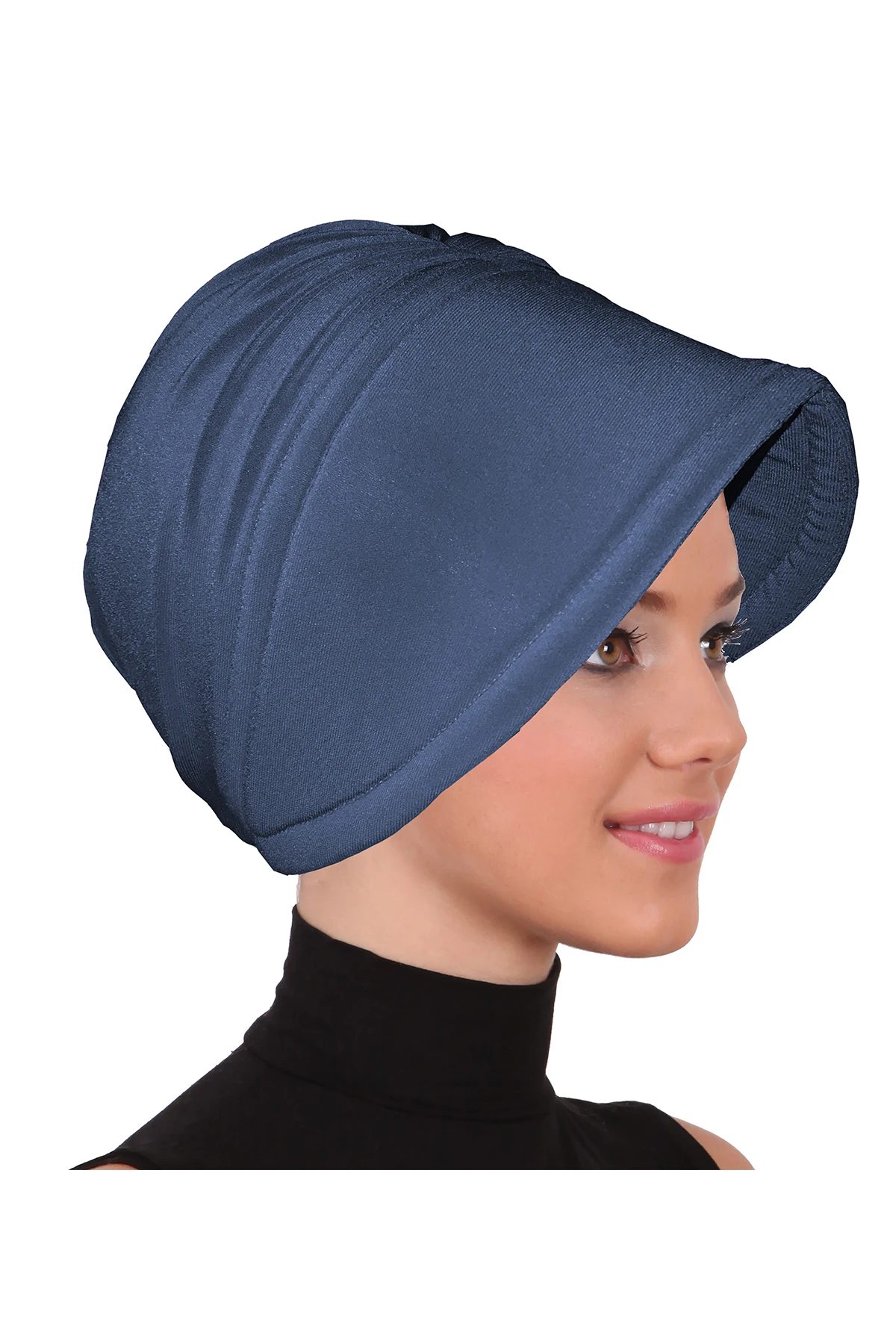 2022 New Fashion Hat Ready Made Turban Hijab Bonnet Scarf Cancer Cap Special Women Product Beret Bandana Shawl Muslim Chemo All Season Rib Bead Pool islamic fashion muslim ladies 2021 trend single size bathing cap beret ready shawl scarf buckle hat navy horsehair hijab hat